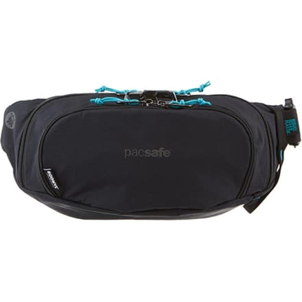 pacsafe Gordeltas Pacsafe Eco ECONYL® Waistpack Black Zwart