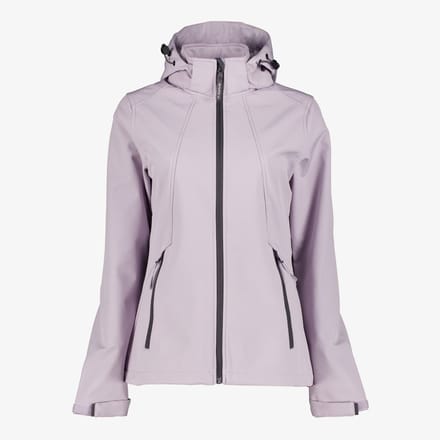 Kjelvik softshell dames jas lila - Maat S