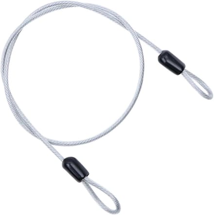 Stalen Kabelslot - Combinatieslot Fiets - Beveiligen van spullen - Versterkte staalconstructie - 1 meter - Zilver