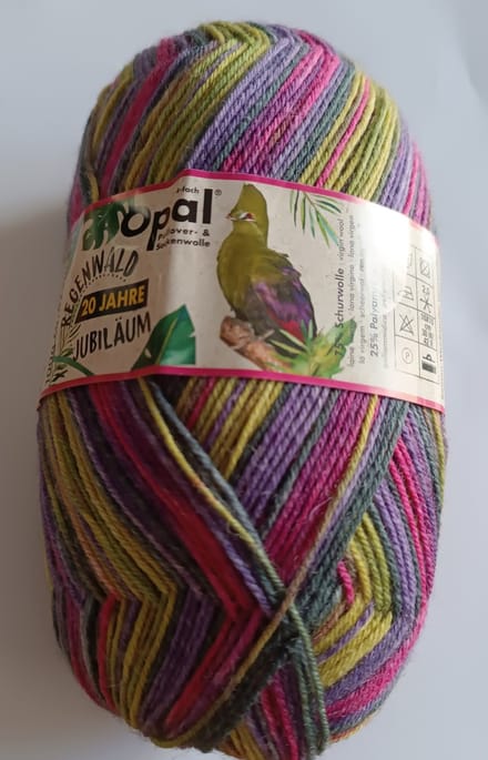 Sokkenwol Opal Regenwald 100g - nr.8467