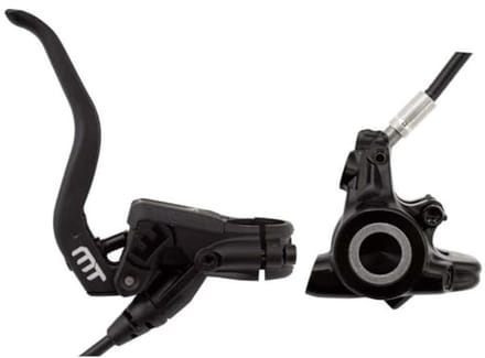 Flatmount Remsysteem voor Fiets - Aluminium Hefboom, Zwart, 2 Vingers