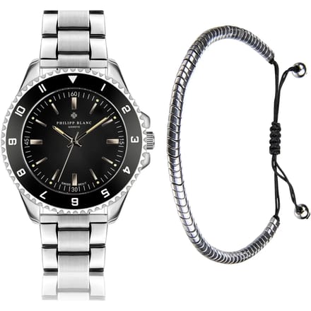 Horloge en armband Philipp Blanc Avenches
