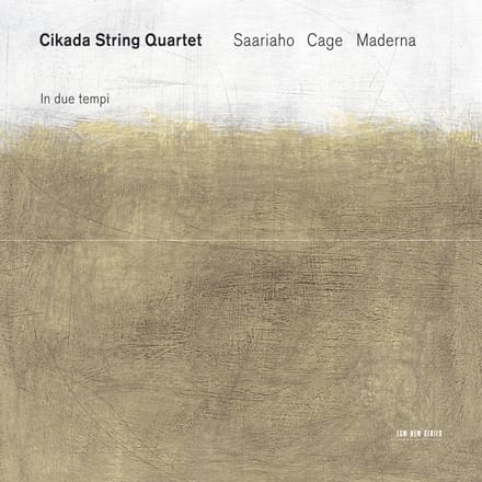 Cikada String Quartet - In Due Tempi (CD)