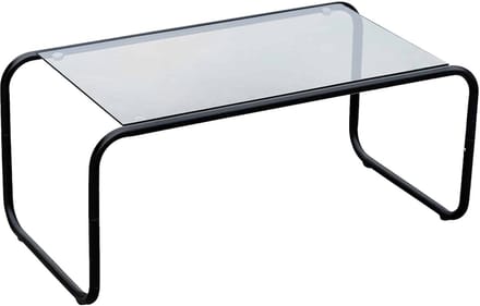 Leitmotiv Salontafel Ventana - Zwart - 80x40x36cm - Modern