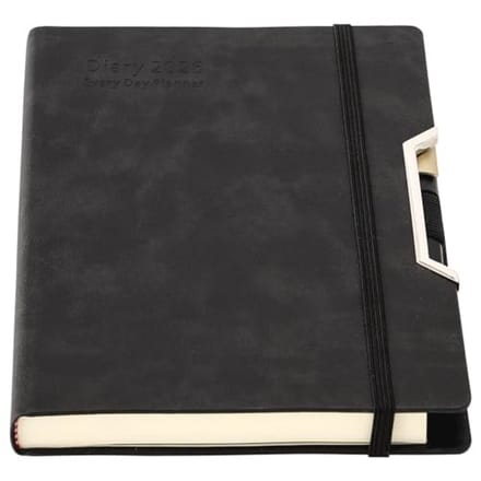 Dagboek 2026 - A5 Hardcover Met Dagelijkse Indeling, Maandplanner En Penlus