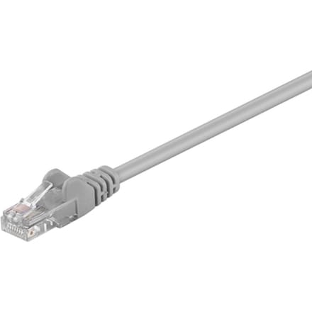 Wentronic 68367 - Cat 5 UTP-kabel - RJ45 - 3 m - Grijs