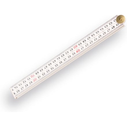 Duimstok  HULTAFORS  100 cm  glasfiber  wit