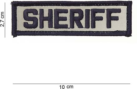 Embleem stof Sheriff
