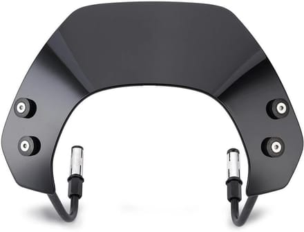 Motorfiets Windscherm - Voorruit Deflector - Comfortabel Rijden - Extra Dik ABS - Smoke