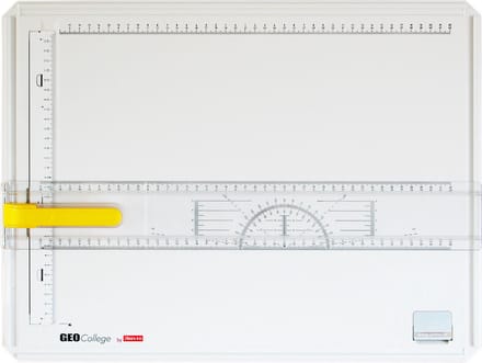 Aristo tekenbord - GEOCollege - A3 formaat - wit kunststof - AR-7030