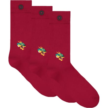 A-DAM  3-pack Casual Socks Drogo Salsa Größe: 36-40 | Sportsocken Outlet | Unisex