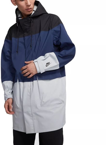 Nike Lab - Jas - Maat M - Zwart Blauw - Park - Lifestyle - Unisex Jas