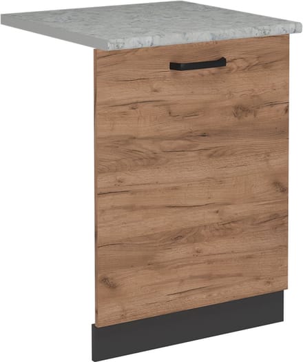 Vicco R-Line Vaatwasserfrontpaneel – 60 cm, WB Marmer Krachtige eik goud