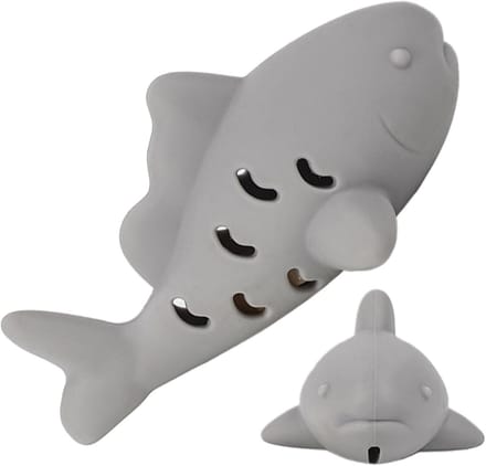 Katten voederbak - Puzzelspeelgoed - Interactief voeren - Langzaam voedingsontwerp - 12 x 77 x 56 cm - Grijs