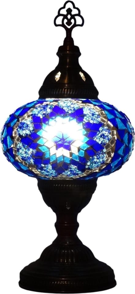 Oosterse mozaïek tafellamp (Turkse lamp) ø 13 cm