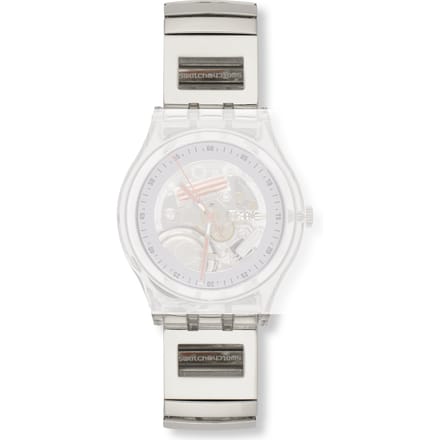 Swatch Plastic - Originals Medium (34mm) /Access/Solar/Musicall/Stop - G/SK/SL/SR/SS/SO28 AGK300A GK300 Handcuff Large Horlogeband