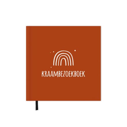 Kraambezoekboek - Roest witte regenboog