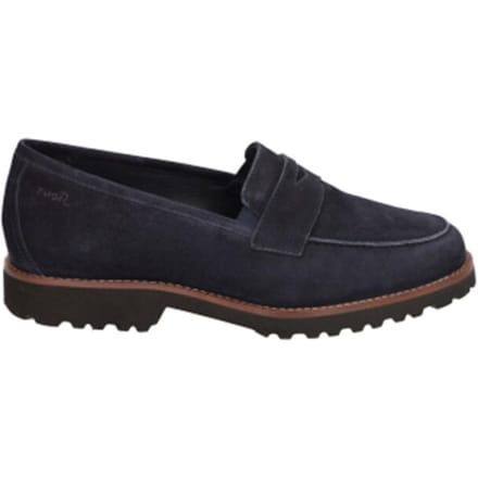 Sioux - MEREDITH-709-H - Instappers - Kleur: Blauw - Maat: 39