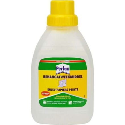 Perfax Behangafweek 500ML | Behang afweek afweekmiddel verwijderaar| Tot 100M Behang verwijderaar