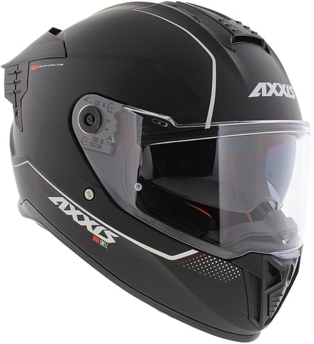 Axxis Hawk SV Evo Integraal helm solid mat zwart XL - Motorhelm / Brommerhelm