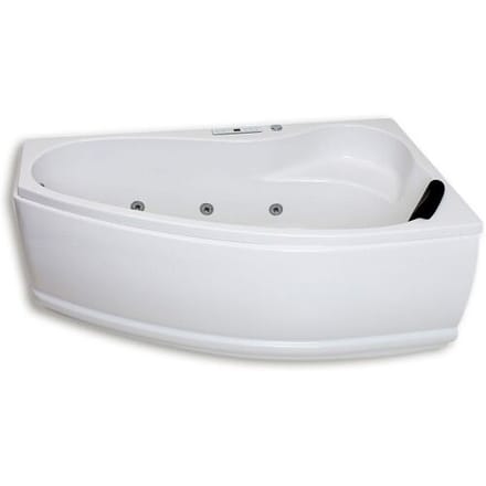 Caribia Mini Corner Premium whirlpool 160 x 90 cm with apron, for corner right 80771