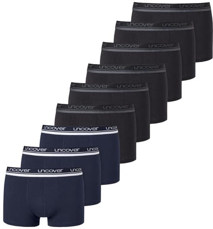 uncover by Schiesser Heren retro short / pant 9 pack Basic