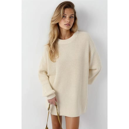 Oversized Lange Pasvorm Trui