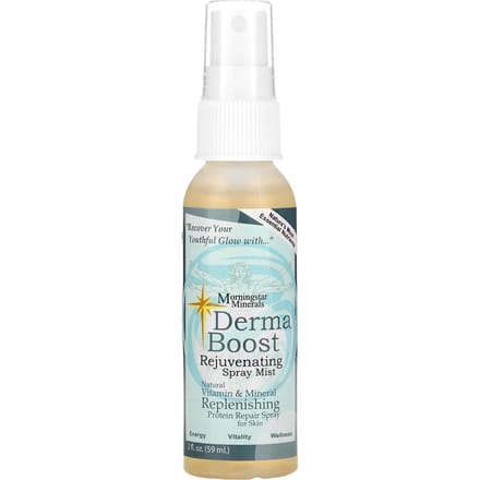 Morningstar Minerals, Derma Boost Restorative Spray Mist, 60 ml (59 ml) white