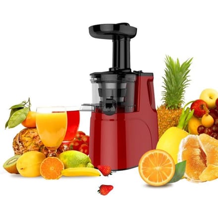 JAP Appliances SJ6188 - Verticale slowjuicer - Sapcentrifuge - Rood
