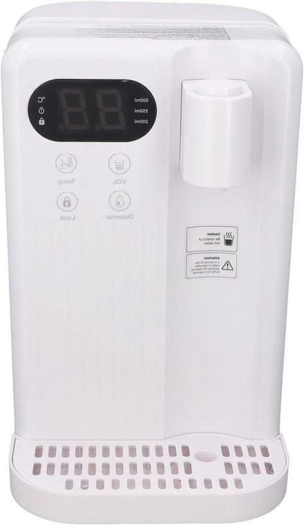 Heetwater Dispenser - Waterkoker - Snel Water Verwarmen - Instelbare Temperatuur - 3 Liter - Wit