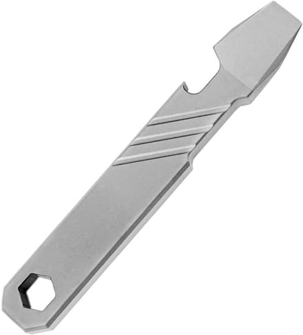 Compact Multifunctioneel EDC Gereedschap met Flesopener en Sleutelhanger