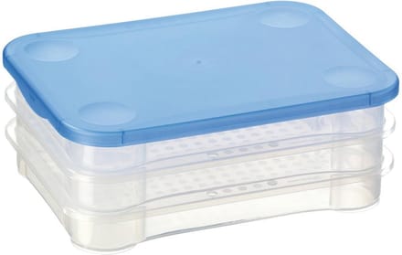 Sunware - Club Cuisine vleeswarendoos transparant blauw