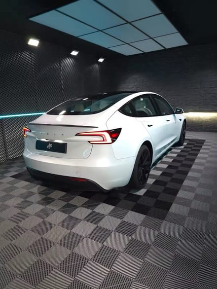 Tesla Model 3 Highland Performance Spoiler Achterklep Mat Zwart Accessoires Nederland België