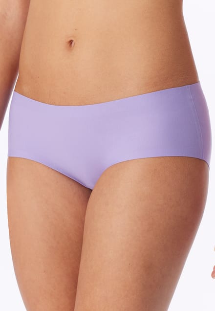 Naadloze panty, zacht lila - Invisible Cotton 36