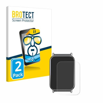 BROTECT - Screenprotector voor Xiaomi Mi Band 8 Pro - Folie Beschermfolie transparant 2 Stuks