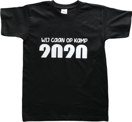 T-shirt, recht model met korte mouwen, unisex maat 58