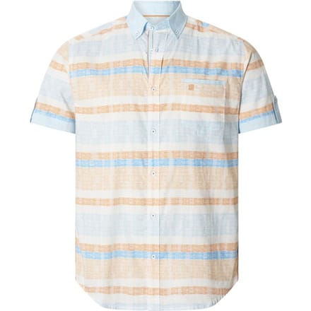 Babista herren Overhemd Met Korte Mouwen - 47/48 - oranje - Plus Size
