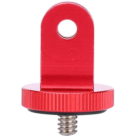 14 Mini Statief Mount Adapter Video Actiecamera Accessoire Aluminiumlegering (Rood) rood