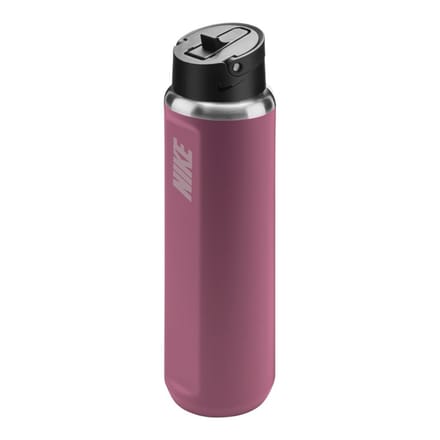 Nike SS Recharge Logo 710ml Fles (Pioenroos)