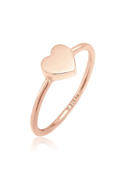 Elli - Ring - Dames Hart Liefde Filigraan in 925 Sterling Zilver - Dames