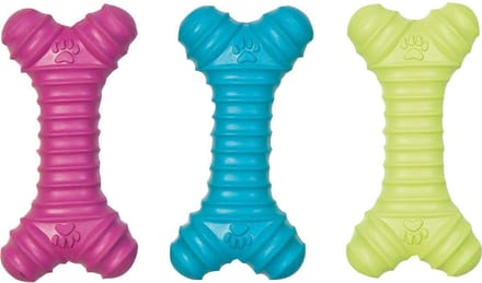 Flamingo Rubber Squeaky - Hondenspeelgoed - 16 cm - Roze