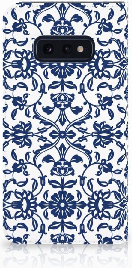 Samsung Galaxy S10e Smart Cover Flower Blue