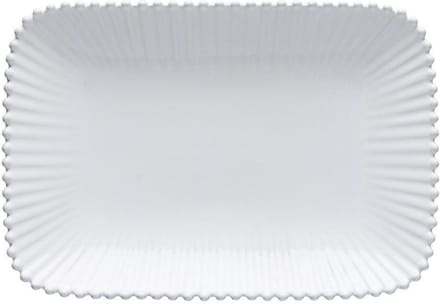 Costa Nova / Casafina - rechthoekige schaal PEARL 30 cm - Wit