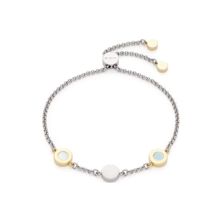 Leonardo Dames-Armband Roestvrijstaal Parelmoer One Size 88248414