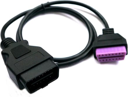 OBD2 Verlengkabels 16-Pins Diagnose-interface Auto Kabel 1 Meter