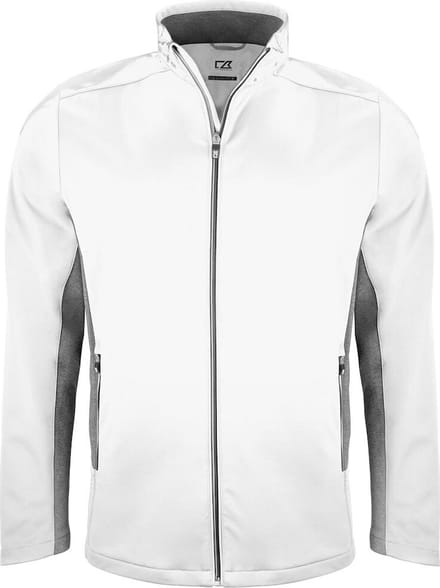 Cutter & Buck Navigate Softshell Jacket Heren 351458 - Wit - S