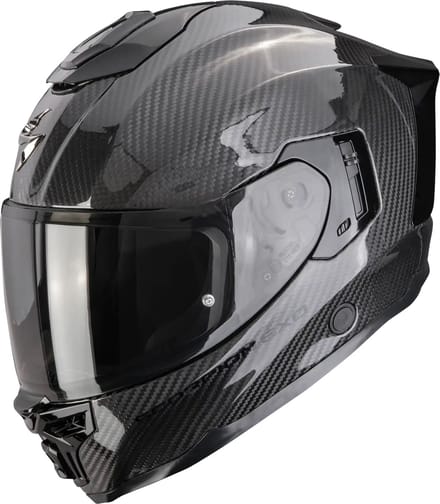 Scorpion EXO-1500 Carbon Solid Glossy Black - Integraal - Maat M - Motorhelm - ECE 22-06 gekeurd