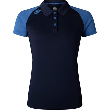 Canterbury Dames Elite Polo Shirt (Marine/True Navy Marl)