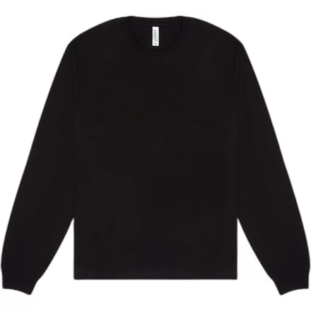 Bella+Canvas Unisex Heavyweight Long Sleeve Tee CV3511 - Black - S