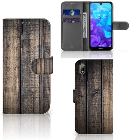 Huawei Y5 (2019) Book Style Case Steigerhout